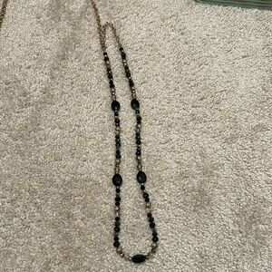 Long beaded necklace